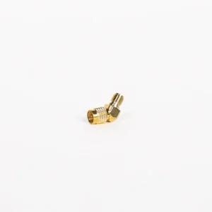 Gold 45 Degree SMA Low Loss Adapter for FPV Drone Antenna