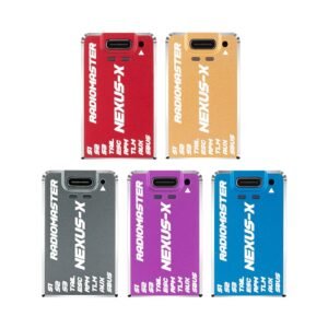 5 colors RadioMaster NEXUS-X flight controller collection, red gold purple blue gray CNC flybarless RC heli FC