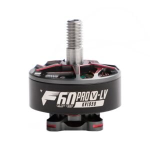 T-MOTOR F60 Pro V-LV 2207.5 6S FPV racing brushless drone motor, red star hollow rotor low voltage motor KV1950 / KV2020 for 6S 5-inch freestyle quadcopter