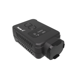 RunCam 6 4K FPV onboard action camera single unit shot, 49g lightweight built-in recording drone cam with status display screen