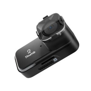 RunCam Thumb 2 compact thumb-sized FPV action camera single unit shot, lightweight built-in recording drone camera with lens protective cover