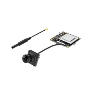 Vertical split layout of Walksnail Mini 1s Lite kit, camera, mini VTX and small antenna separate display