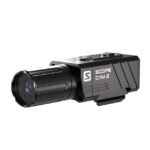 RunCam ScopeCam 2S scope action camera single unit shot, IP64 waterproof long lens recording cam for airsoft with APP control