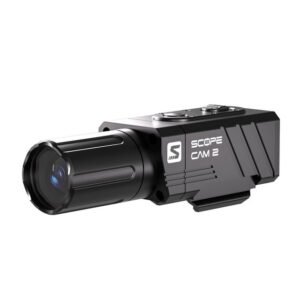RunCam ScopeCam 2S scope action camera single unit shot, IP64 waterproof long lens recording cam for airsoft with APP control