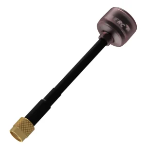 CORE 5.8GHz 1.9dBi circular polarized drone antenna, reinforced RP-SMA connector, RG402 semi-flex cable, crash-proof polycarbonate housing