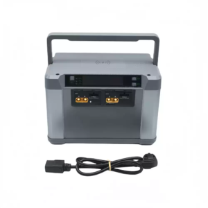 EV-PEAK UD1 3000W dual channel drone charger with AC power cord, top carry handle and dual XT60 ports