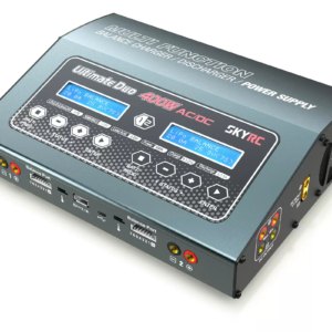 SKYRC D400 Dual Channel RC Charger, 400W AC/DC 3-in-1 Balance Charger Power Supply For 1-7S LiPo